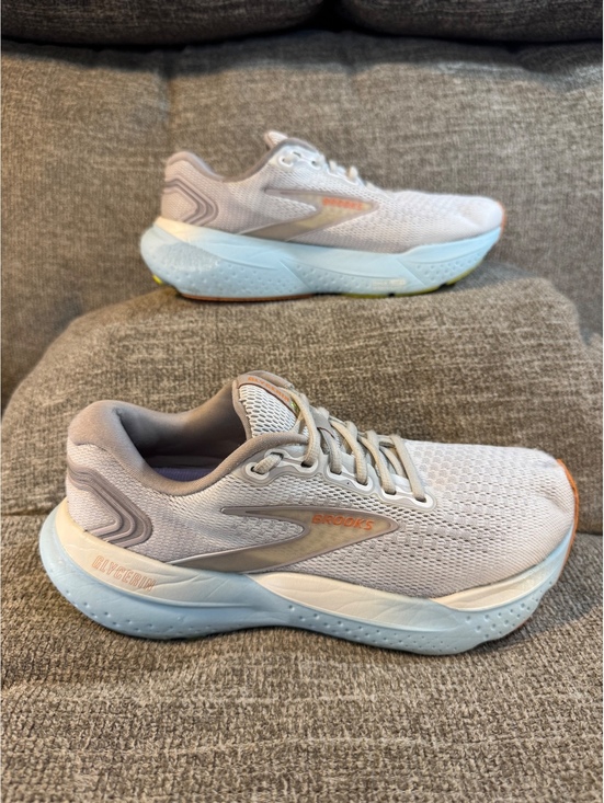 Brooks Shoes - Brooks Glycerin 21 Womens sneakers Coconut/Aqua/Autumn Sunset 1204081B195 Size 8